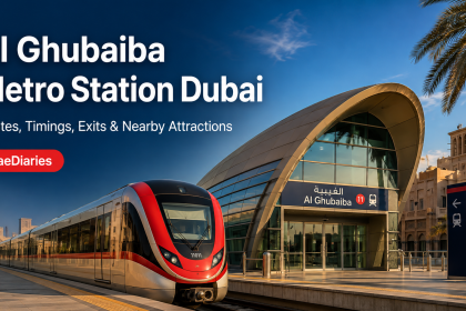 Al Ghubaiba Metro Station Dubai