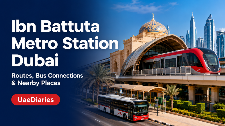 Ibn Battuta Metro Station Dubai