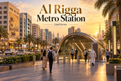 Al Rigga Metro Station Dubai