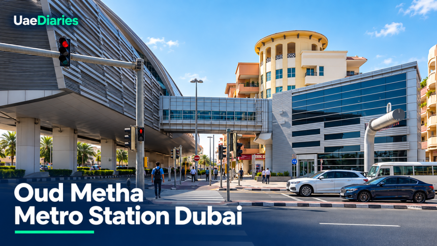 Oud Metha Metro Station Dubai