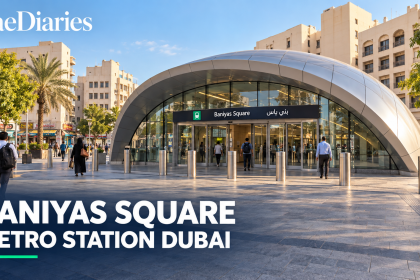 Baniyas Square Metro Station Dubai