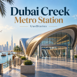 Dubai Creek Harbour Metro Station