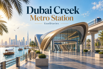 Dubai Creek Harbour Metro Station