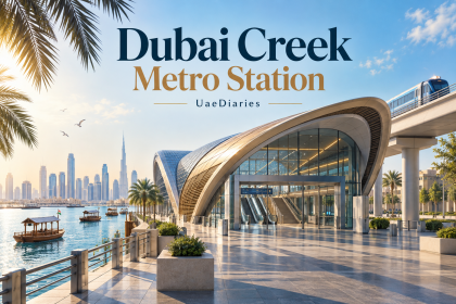 Dubai Creek Harbour Metro Station