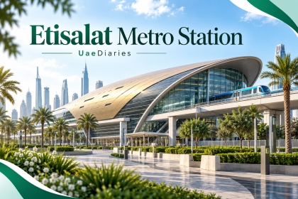 Etisalat Metro Station Dubai
