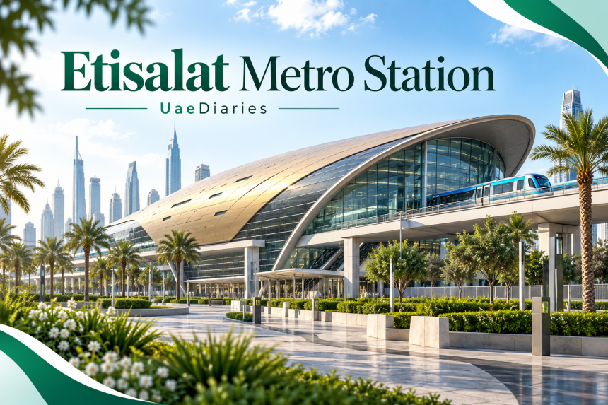 Etisalat Metro Station Dubai