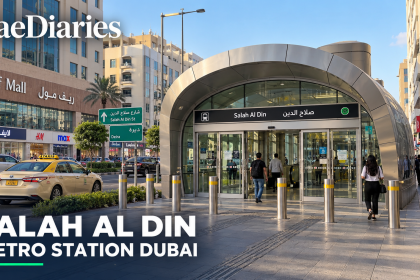 Salah Al Din Metro Station Dubai